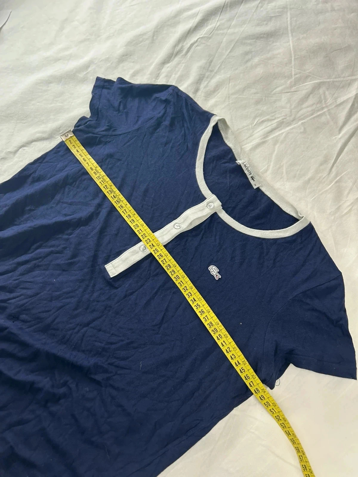 Navy blue Lacoste T-shirt – photo 10